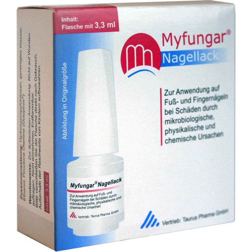 Ein Nagellack zur Behandlung von Fuß- und Fingernägeln bei verschiedenen Schäden.